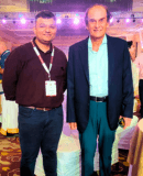 Khamir with Harsh Mariwala, Founder of Marico