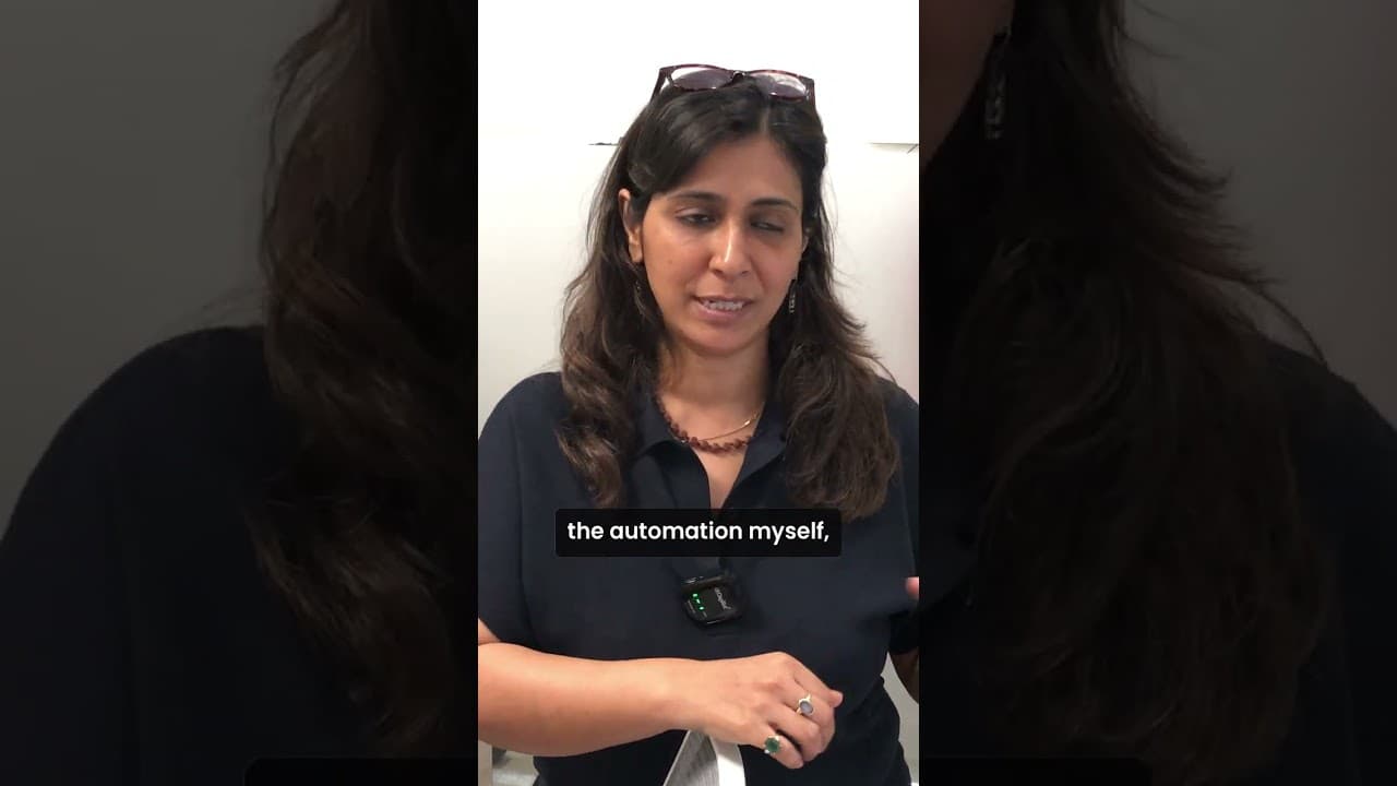 Video testimonial by Dina Mukherjee